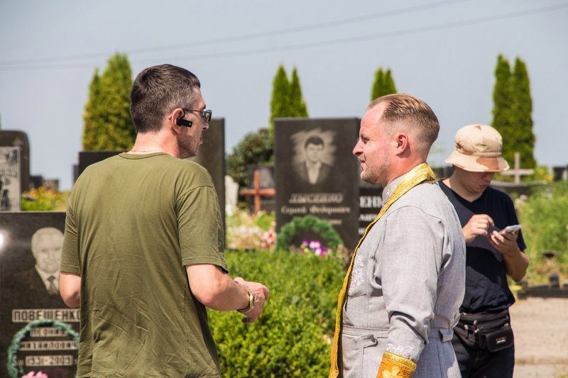 В Днепре похоронили ветерана АТО, убитого в перестрелке на Гагарина 3