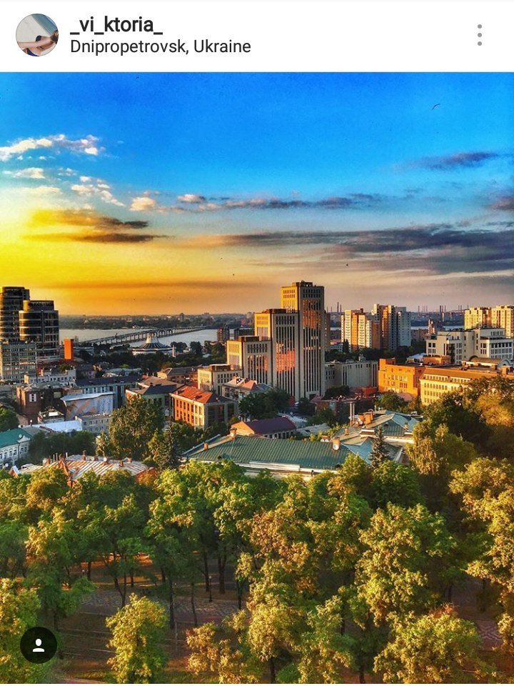 ТОП-10 самых красивых фотографий Днепра из Instagram 10