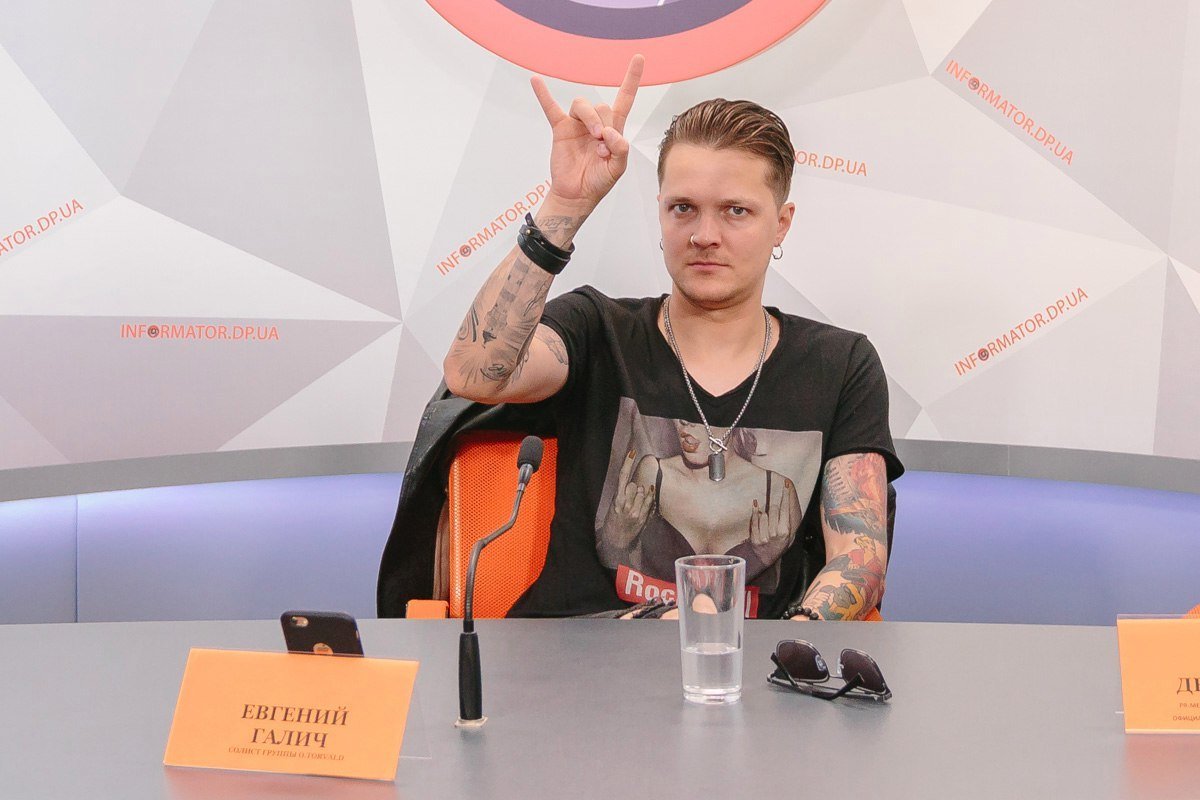 Фронтмен группы "O.Torvald" Евгений Галич: о "Евровидении", концерте в Днепре и детях 2