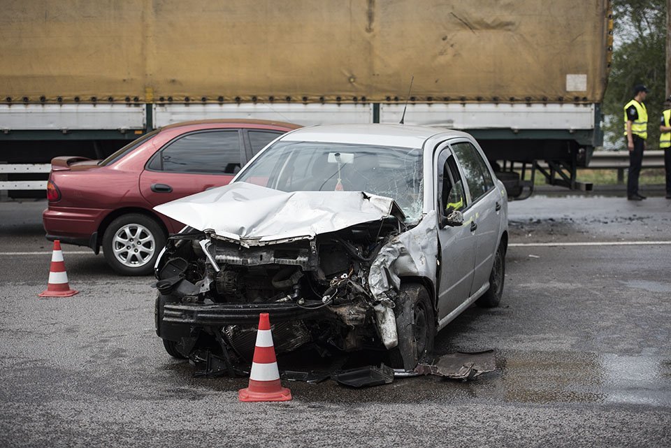 ДТП на Набережной Заводской: появилось видео момента аварии 2