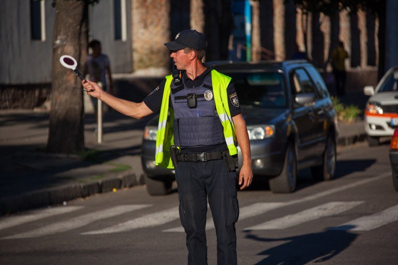 ДТП на проспекте Яворницкого: Skoda сбила пожилую женщину 4