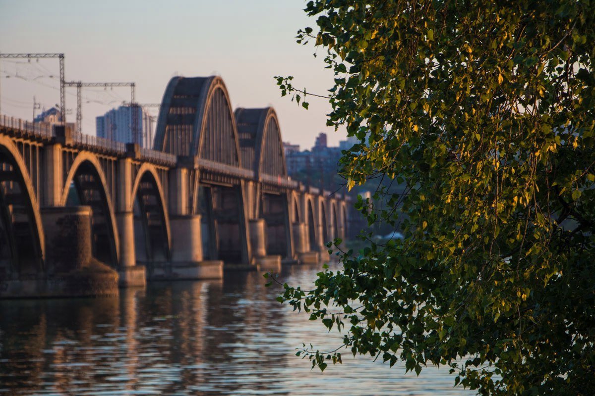 Ажурная красота: Мерефо-Херсонский мост с высоты птичьего полета 1
