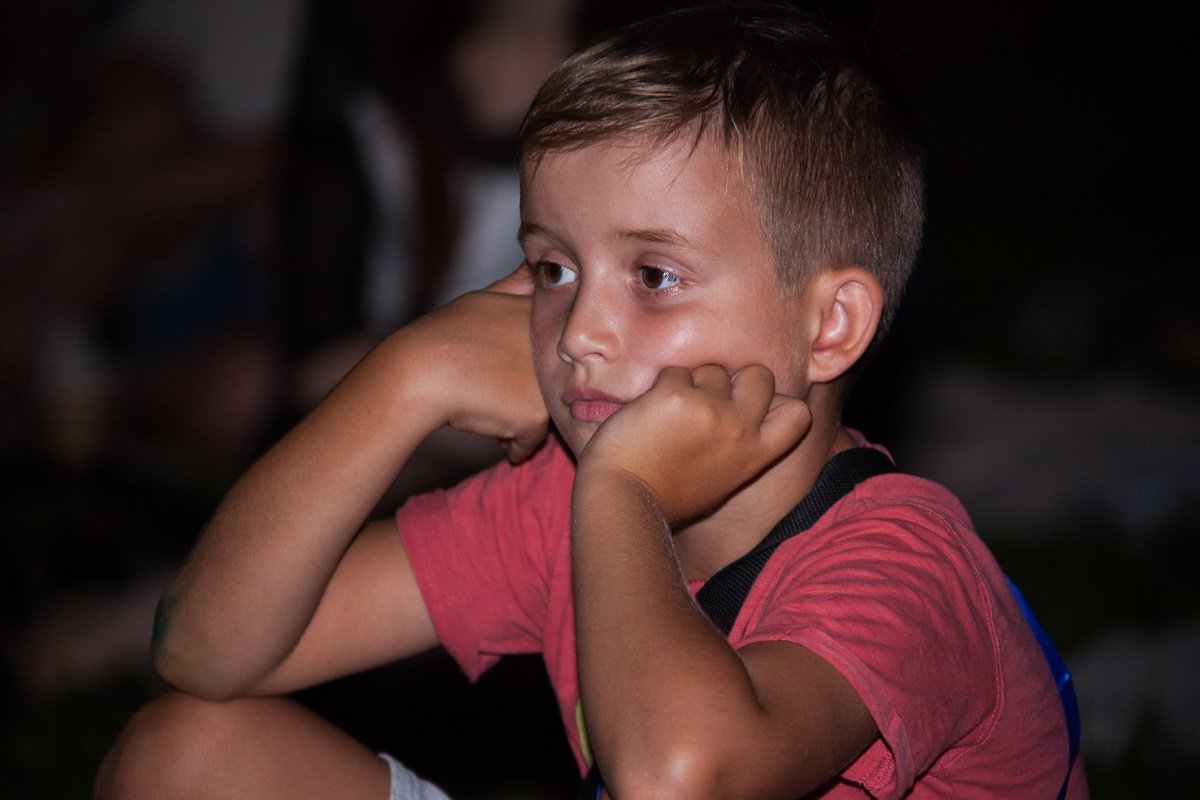 Праздник детства: в сквере Героев показали мультфильм под открытым небом 5