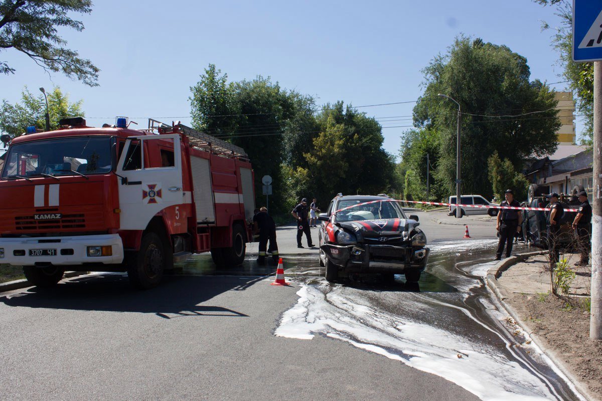 ДТП на Уральской: УАЗ перевернулся из-за столкновения с Hyundai Tucson 3