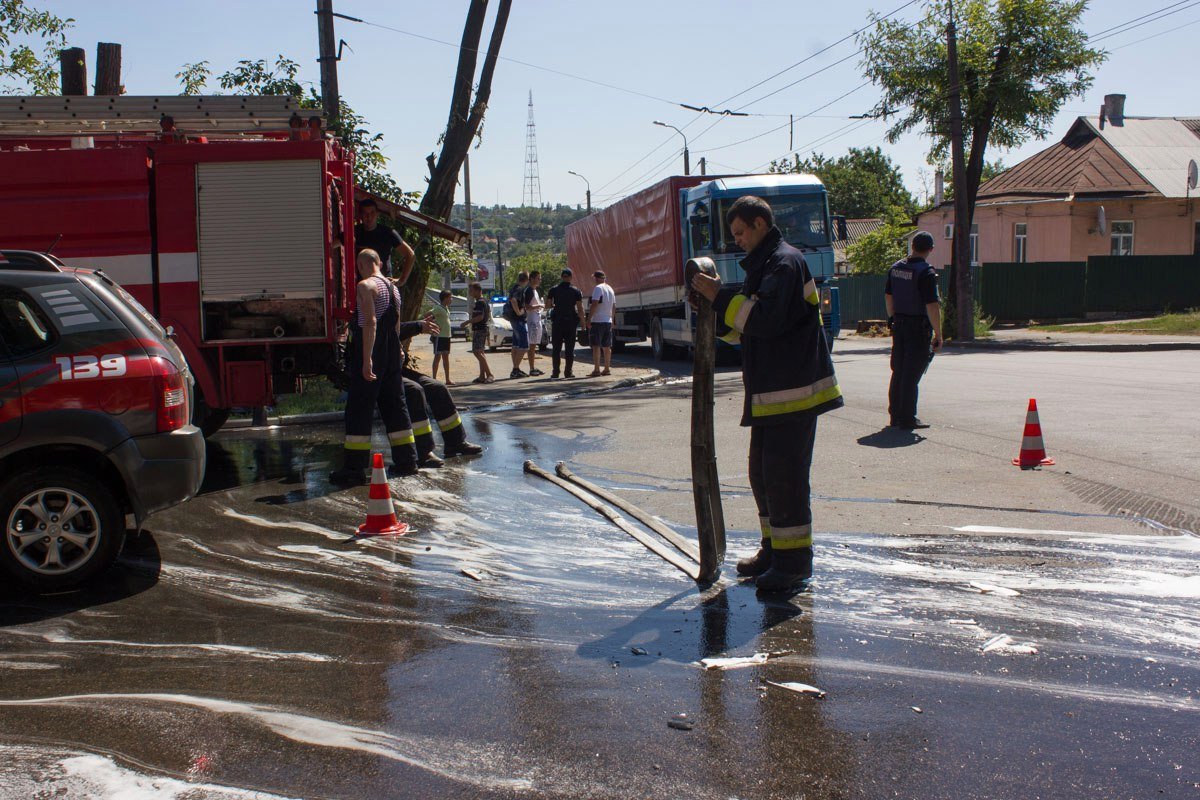 ДТП на Уральской: УАЗ перевернулся из-за столкновения с Hyundai Tucson 5