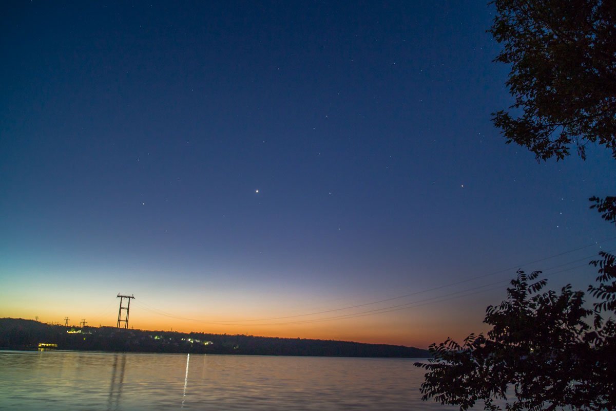 Метеоритный дождь Персеиды: как это было в Днепре 1