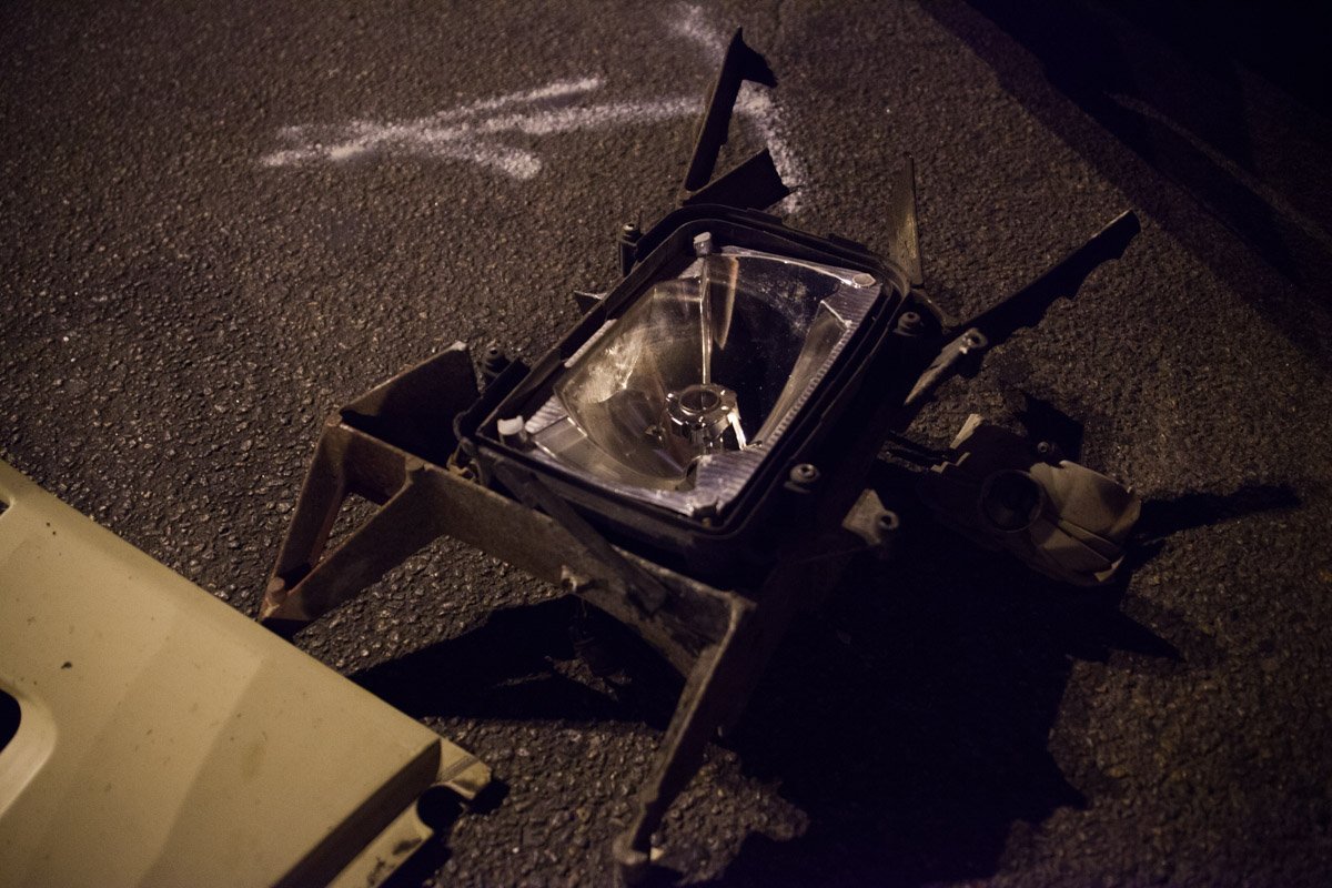 На Рабочей грузовик протаранил Audi 4