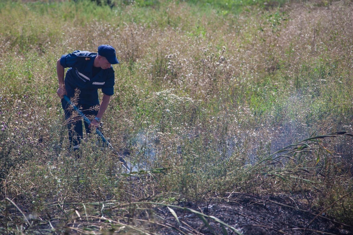 Стало известно, что горело на Донецком шоссе 3