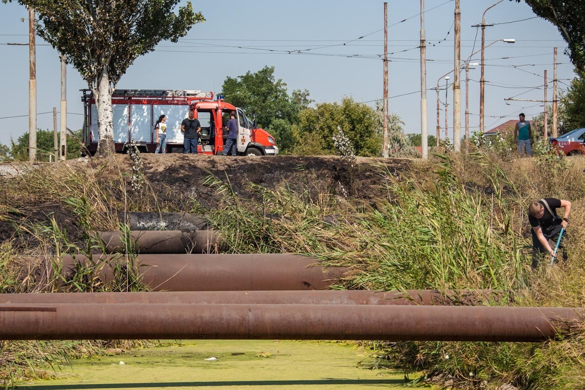 Стало известно, что горело на Донецком шоссе 4