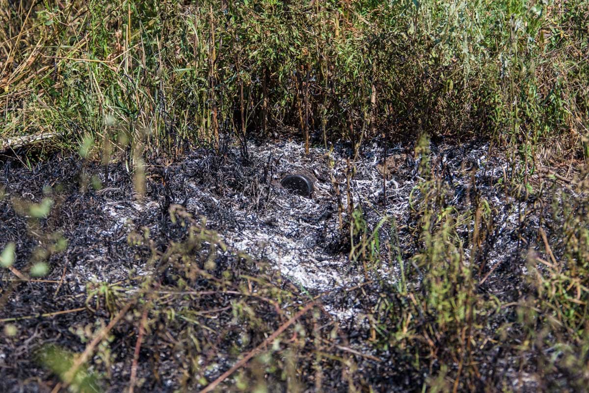 Стало известно, что горело на Донецком шоссе 6