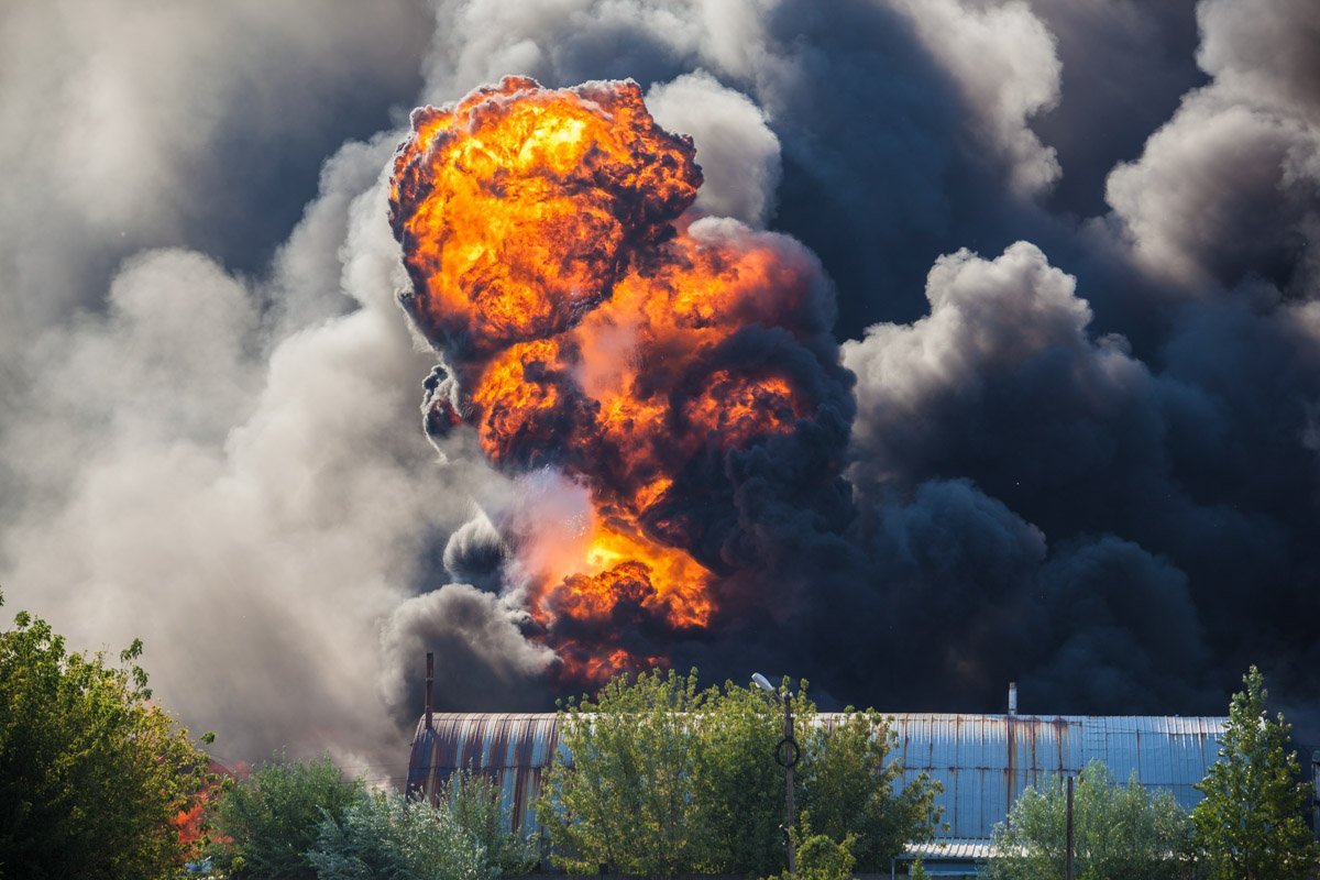 Пожар на Мирном ликвидирован: новые подробности 1