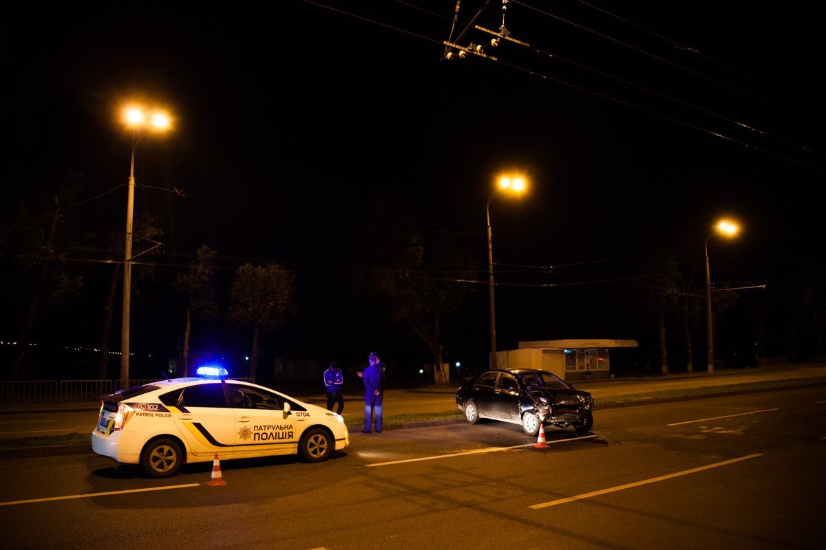 ДТП под Кайдакским мостом: столкнулись Газель и BYD 2