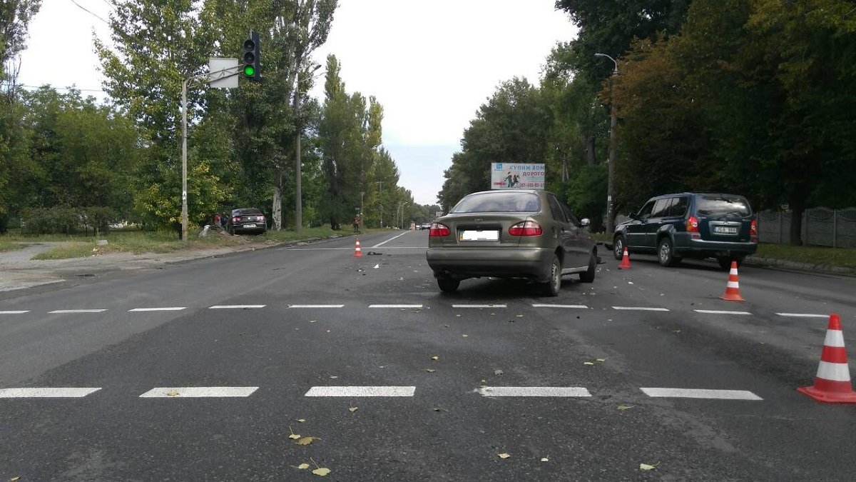 На проспекте Мазепы случилось сразу два ДТП 6