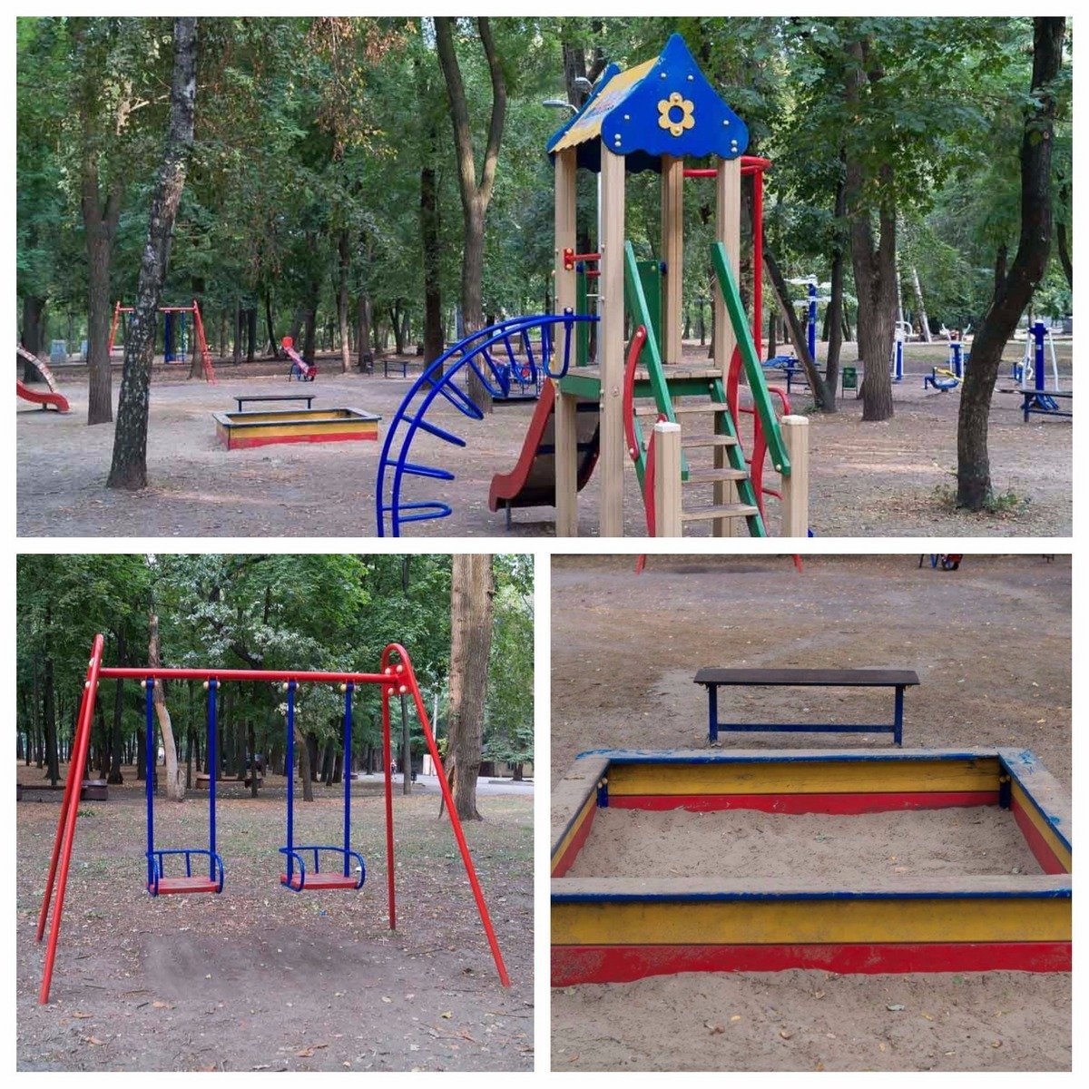 Остатки зданий и странные лавки: ревизия парка Богдана Хмельницкого в Днепре 17