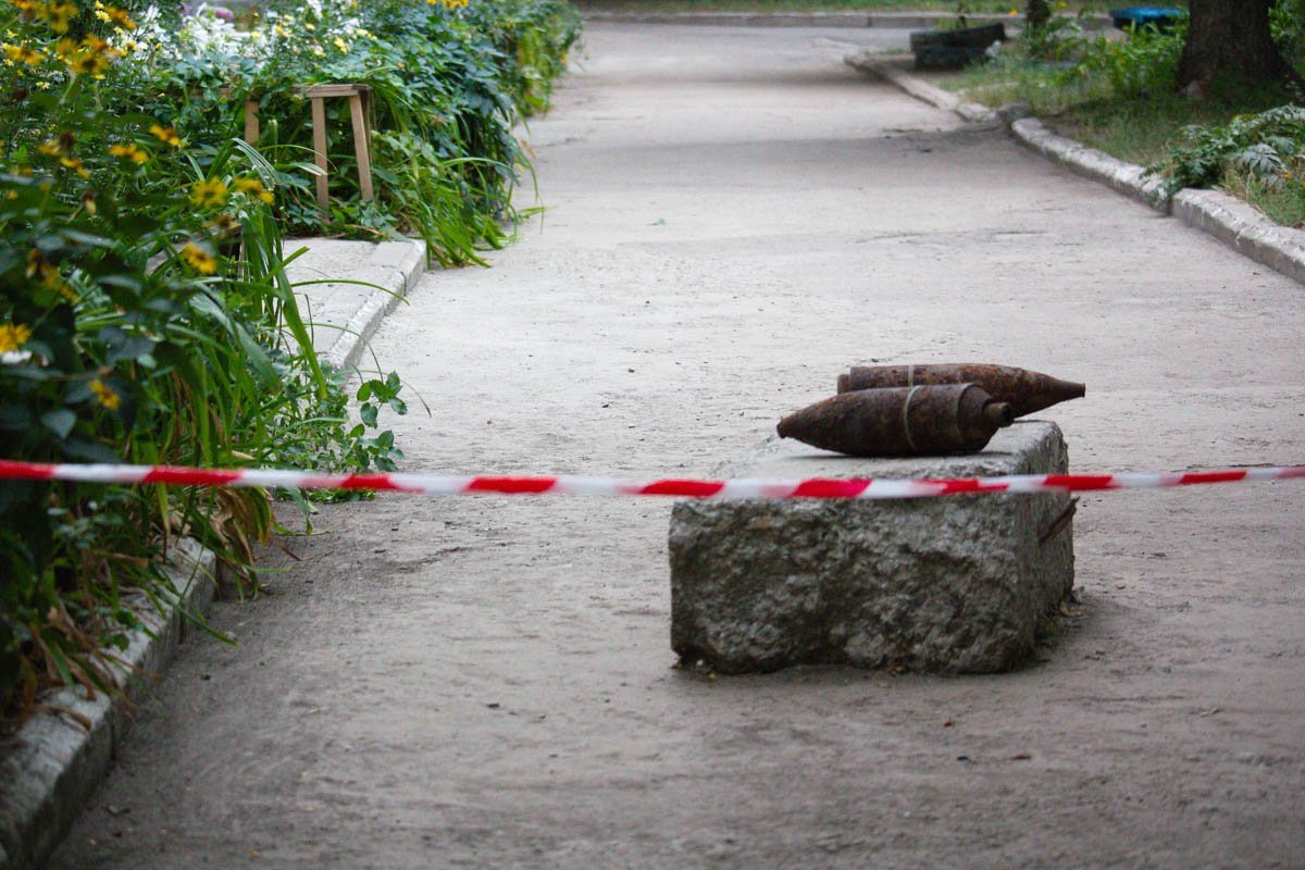 На 12 квартале нашли взрывоопасные мины времен Второй мировой войны 3