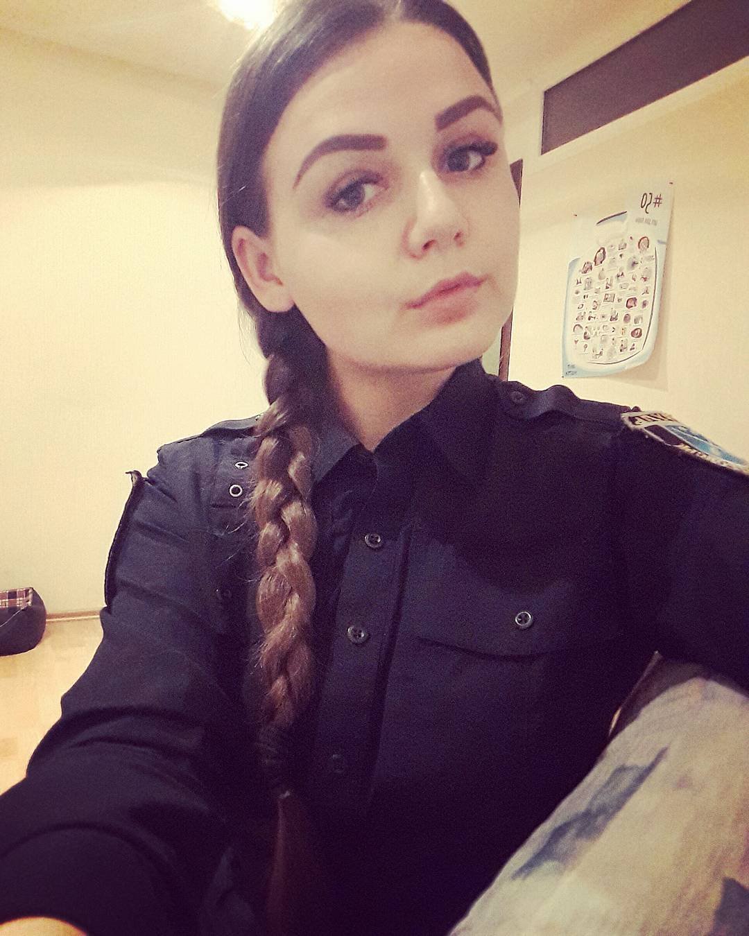 ТОП-10 самых красивых девушек-полицейских Днепра 15