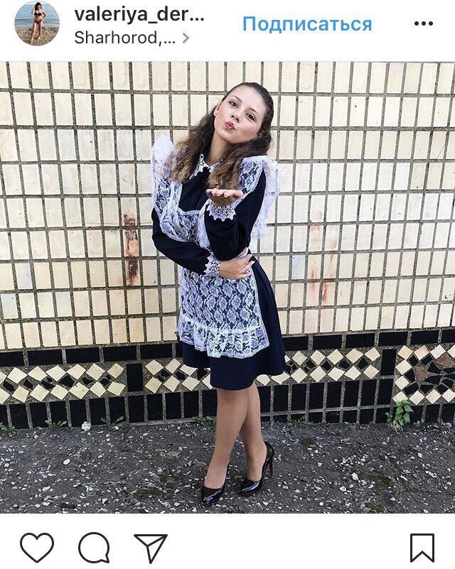 ТОП нарядов школьниц Днепра в Instagram 1