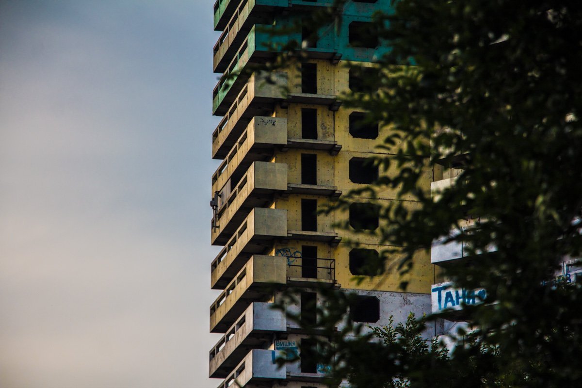 Символ Днепра: гостиница "Парус" с высоты птичьего полета 2