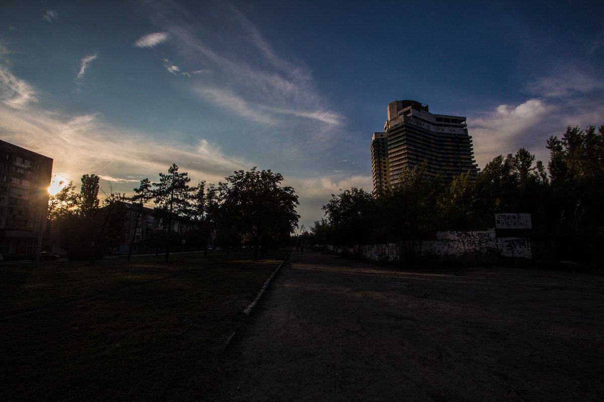 Символ Днепра: гостиница "Парус" с высоты птичьего полета 5