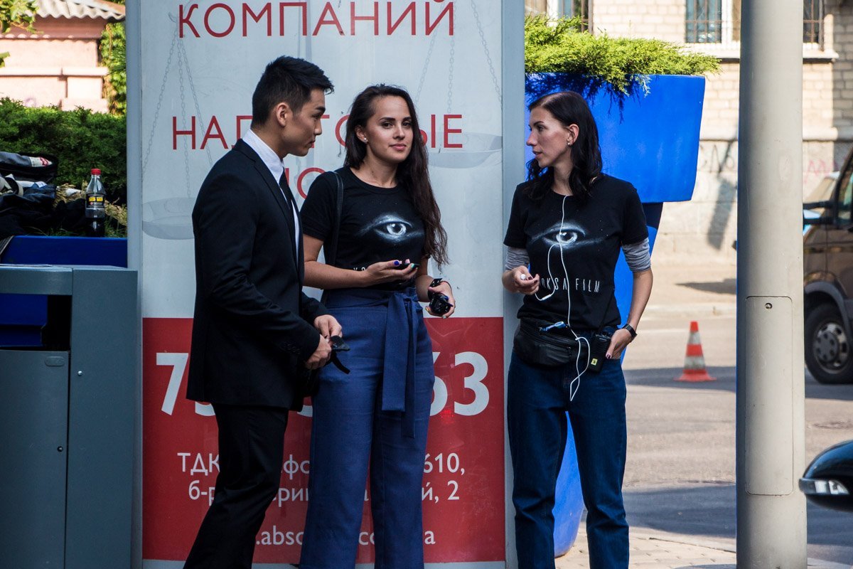 Как прошел второй день съемок тизера "Mayor Cream Pie" возле ТРК "Мост-сити" 7