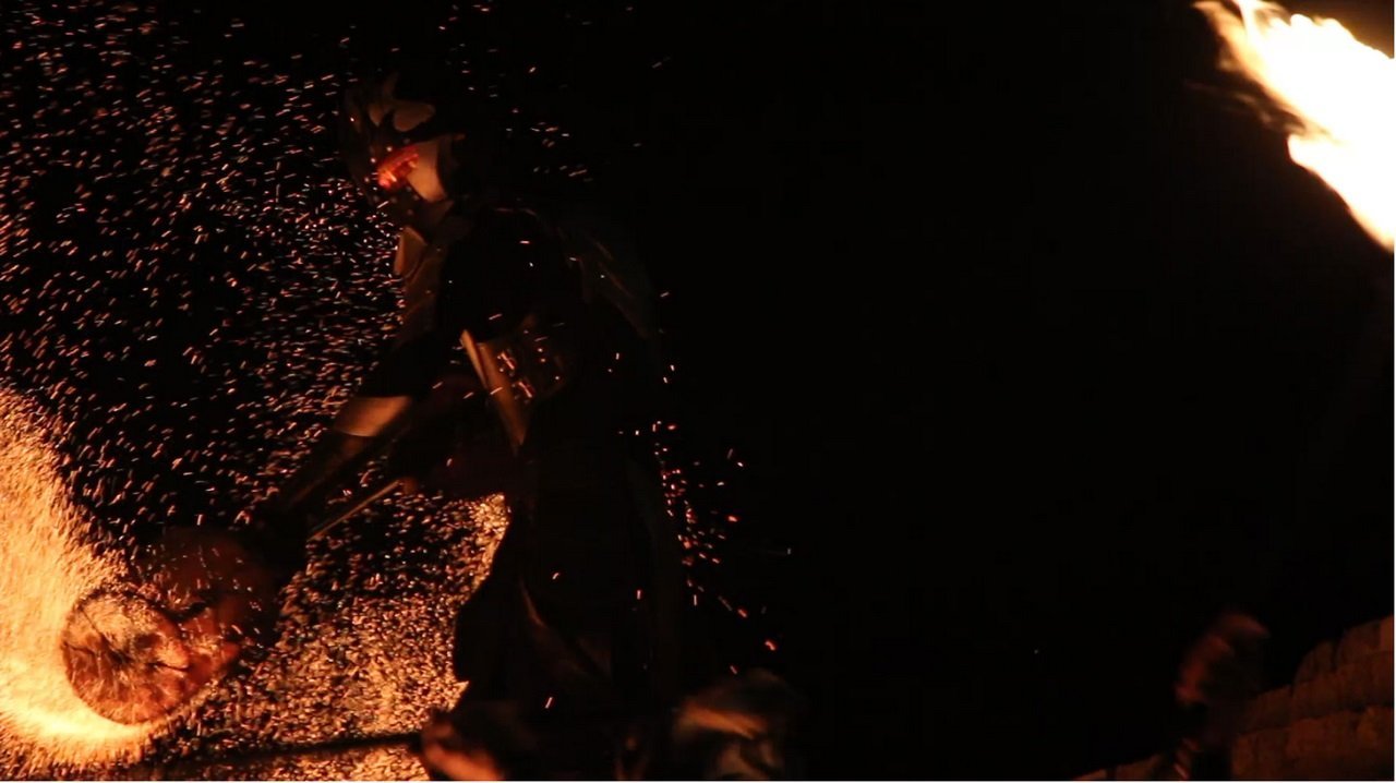 Огненный орган и пиротехника: на Фестивальном причале показали фаер-шоу 3