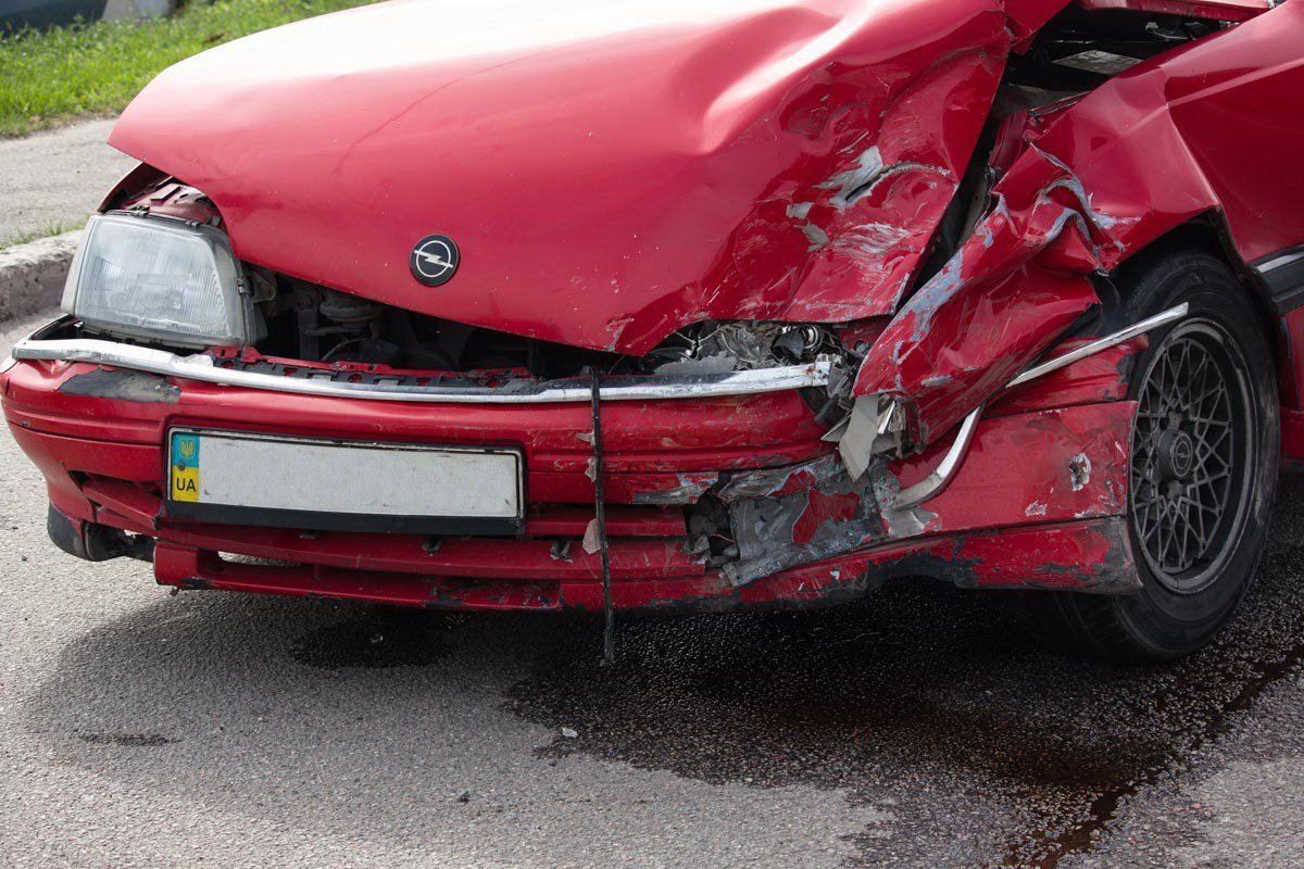 ДТП на Запорожском шоссе: автомобиль вылетел в кювет 4