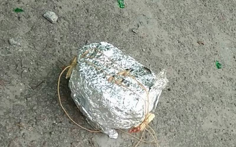 В Днепре возле отеля нашли взрывное устройство 1