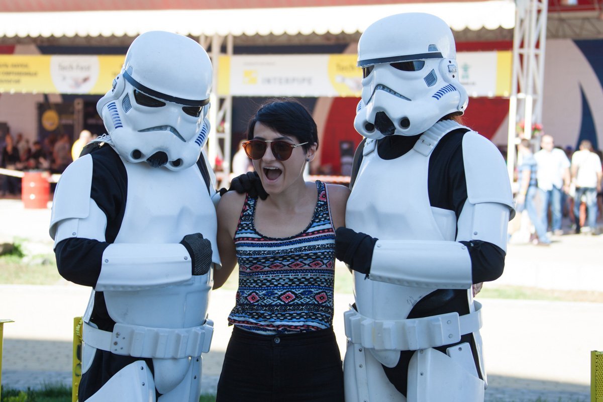 Звезда смерти, штурмовики и самый большой спиннер: как в Днепре прошел первый день Interpipe TechFest 13