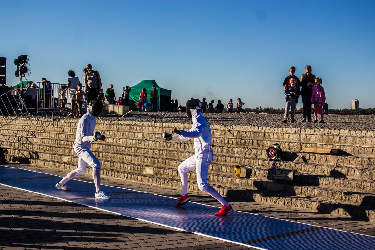 Спортивное шоу на Фестивальном причале: как это было 11