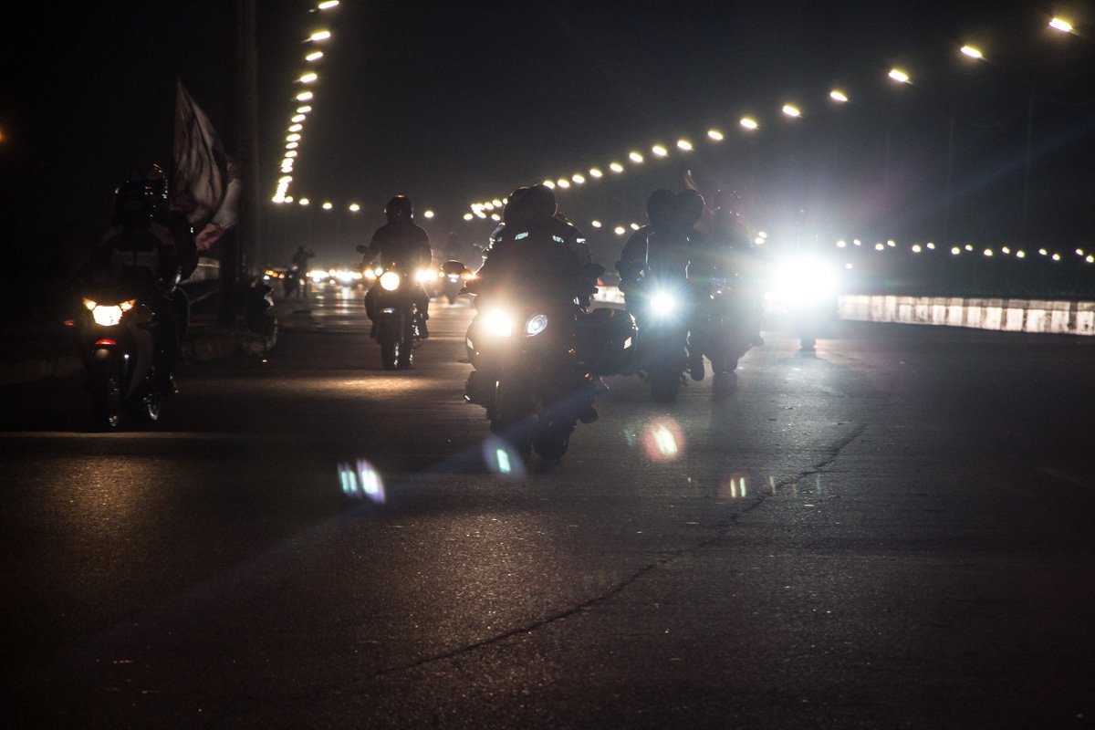 Байкеры Днепра устроили пробег ко Дню памяти погибших мотоциклистов 1