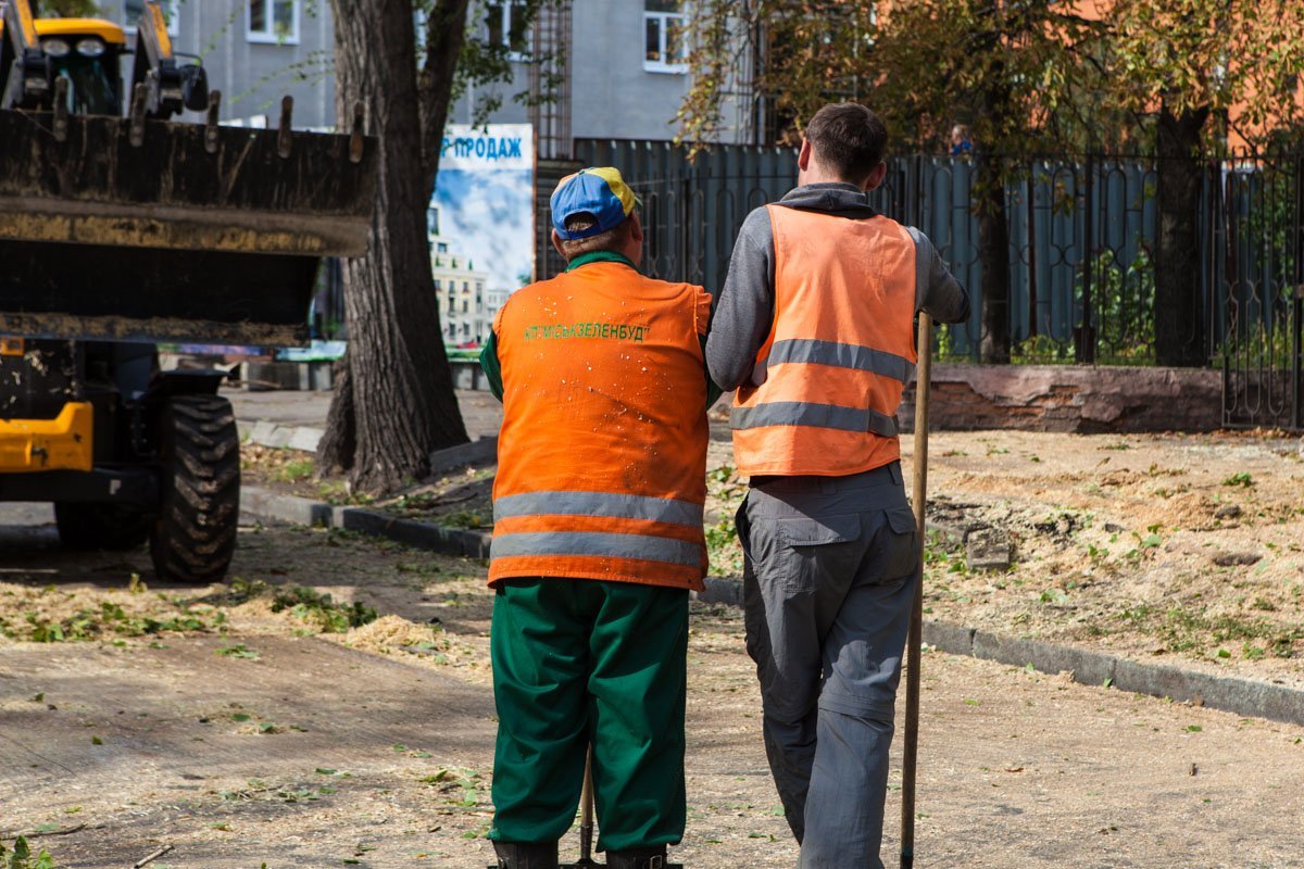 Непогода в Днепре: Горзеленстрой продолжает убирать деревья 4