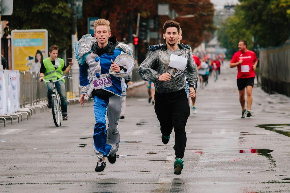 Спорт под дождем: как Днепр бежал Dnipro ATB Marathon 2