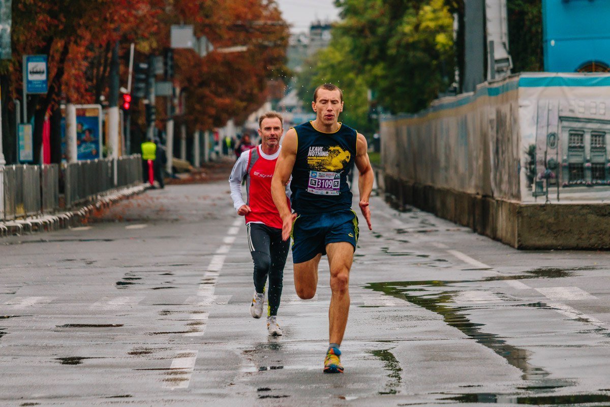 Спорт под дождем: как Днепр бежал Dnipro ATB Marathon 3