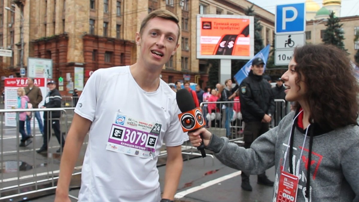 Спорт под дождем: как Днепр бежал Dnipro ATB Marathon 6