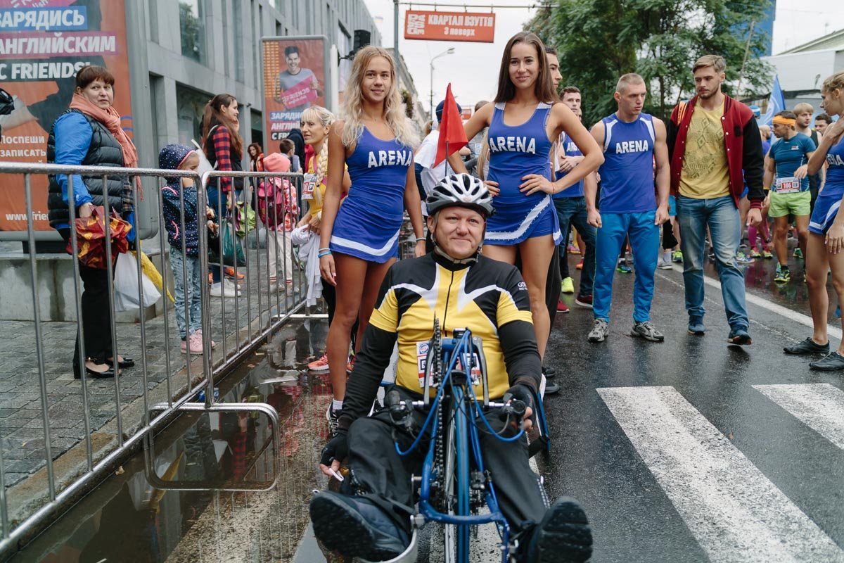 Спорт под дождем: как Днепр бежал Dnipro ATB Marathon 10