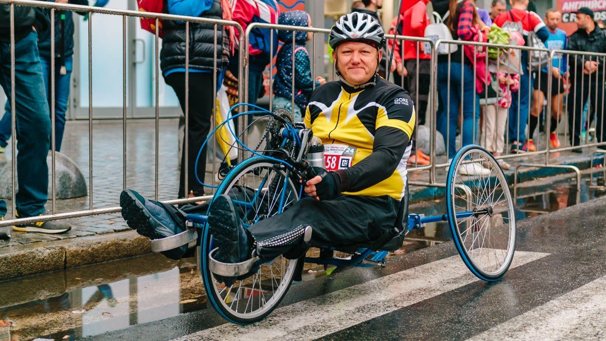 Спорт под дождем: как Днепр бежал Dnipro ATB Marathon 19