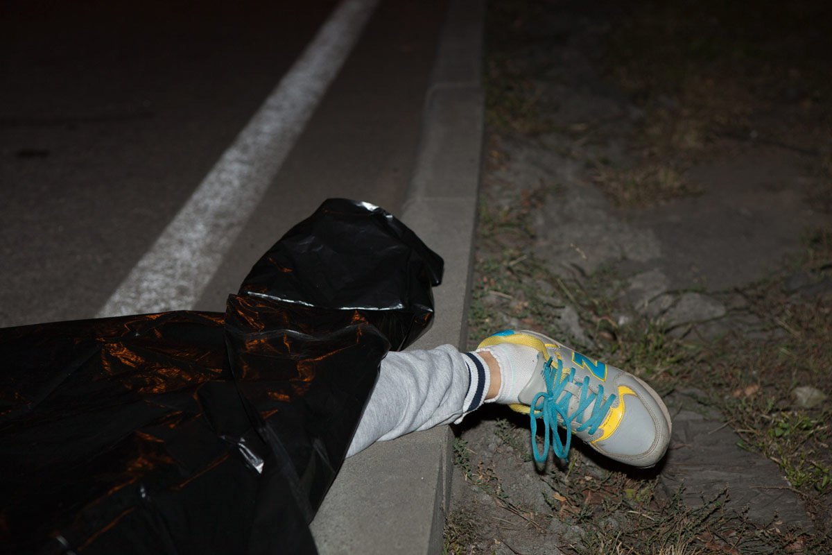 На Маршала Малиновского Lanos насмерть сбил женщину 1