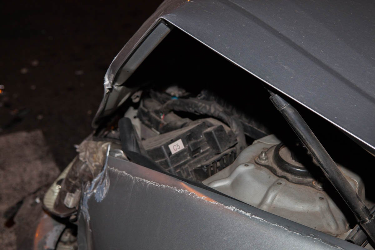 ДТП в центре Днепра: столкнулись Chevrolet и Audi 5