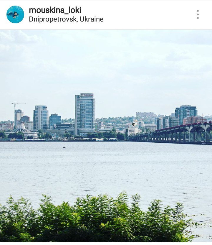ТОП самых красивых фото Днепра этой недели из Instagram 3