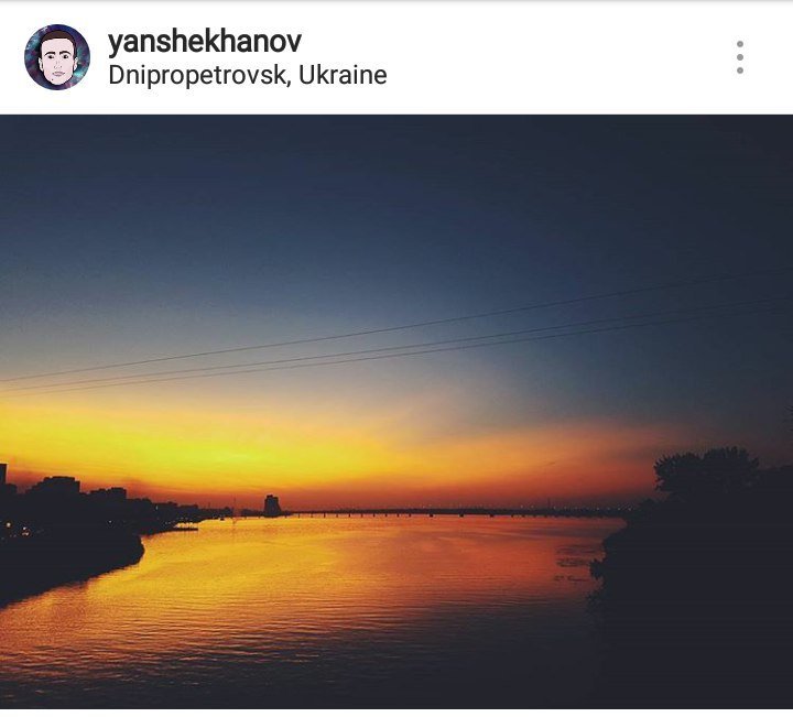 ТОП самых красивых фото Днепра этой недели из Instagram 7