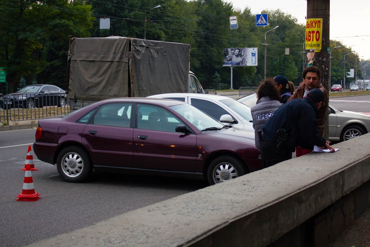 ДТП на Хмельницкого: пострадали 3-летняя девочка и женщина 1