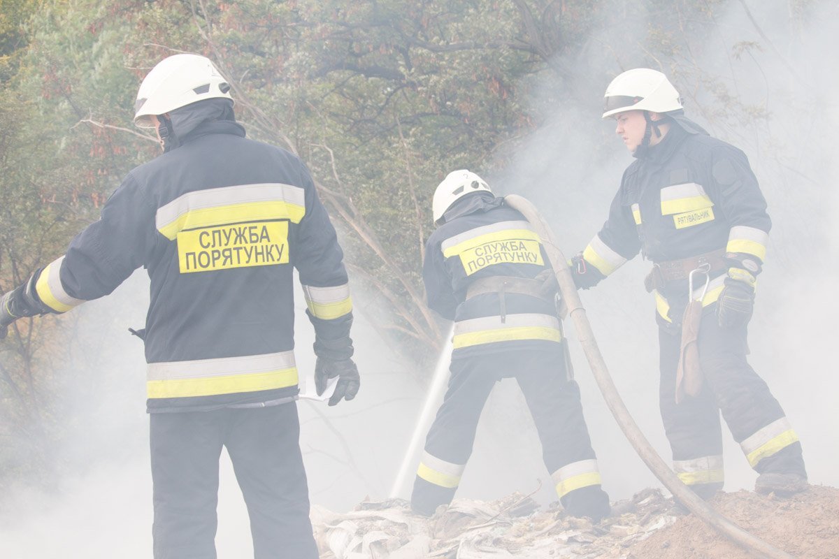 В Днепре в районе Телевизионной горела балка 3