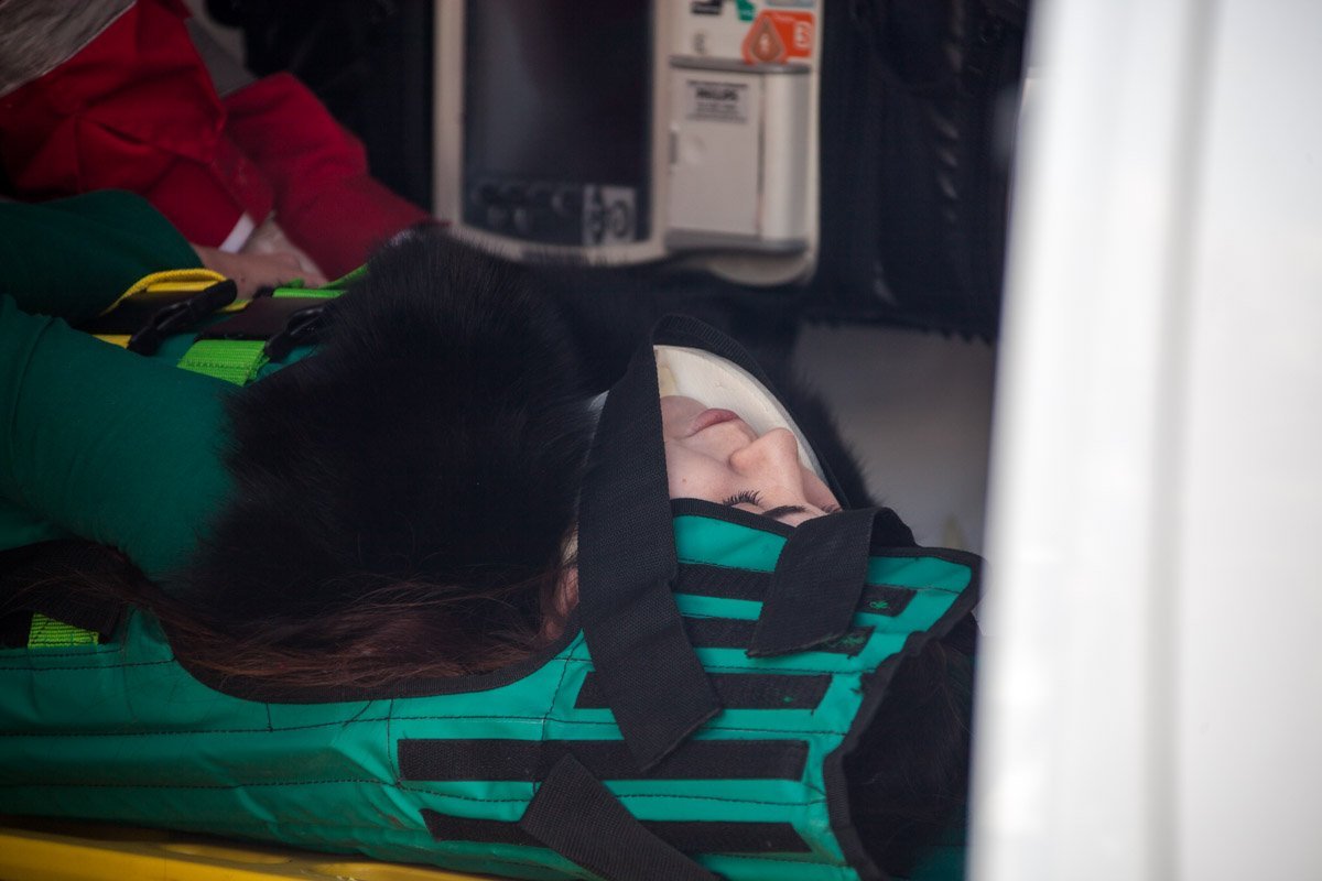 На Победе произошла авария с участием 7 машин: пострадала девушка 9