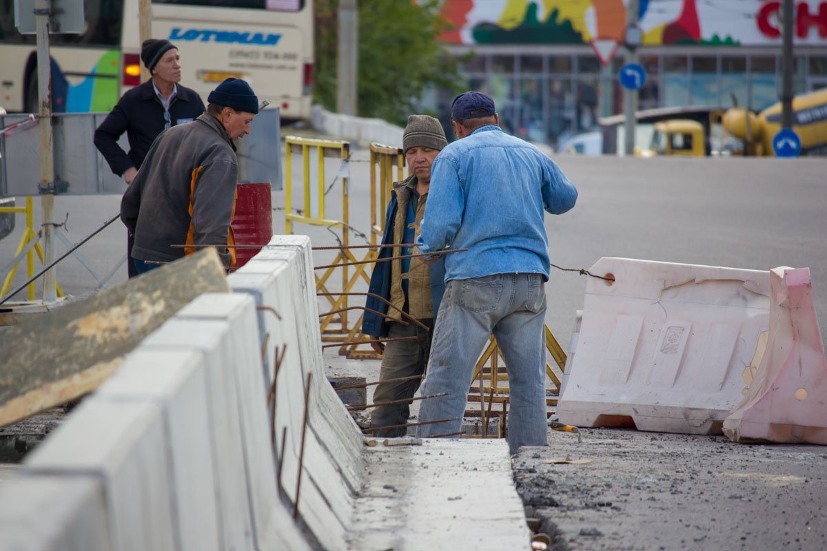 На Новом мосту заменили первую балку: видео с высоты птичьего полета 4