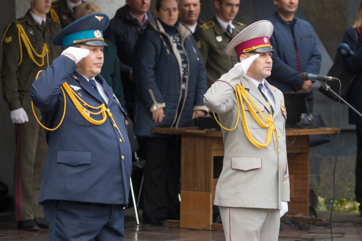 Построение возле горсовета