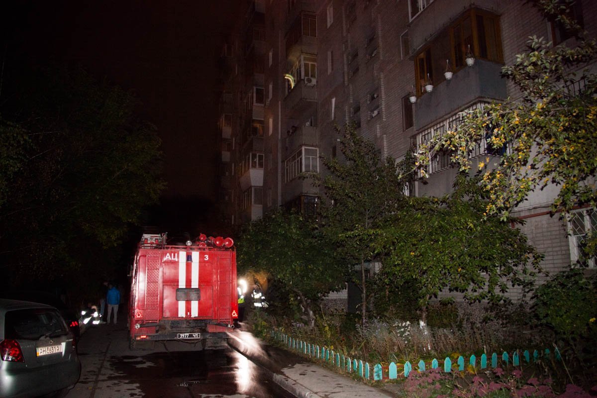Пожар в многоэтажке на Янтарной: есть пострадавшие 7