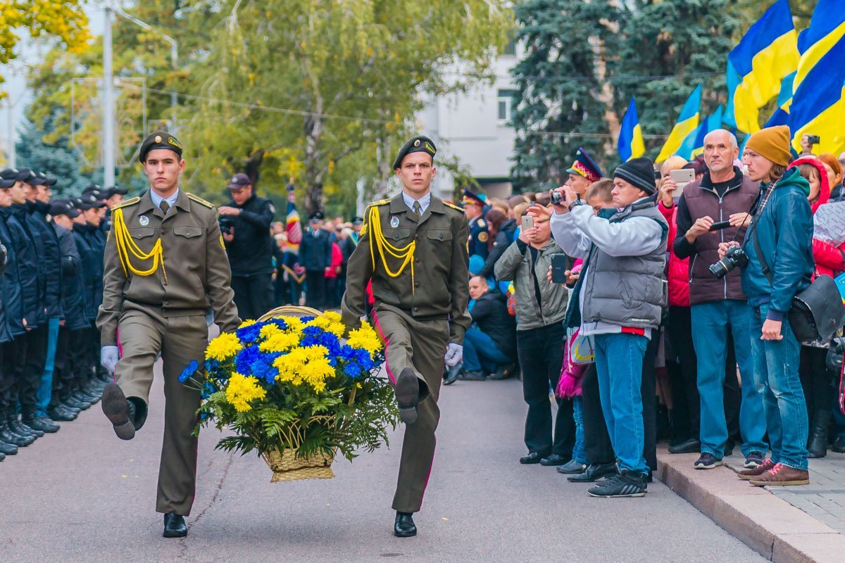 В Днепре состоялся Марш защитников Украины 3