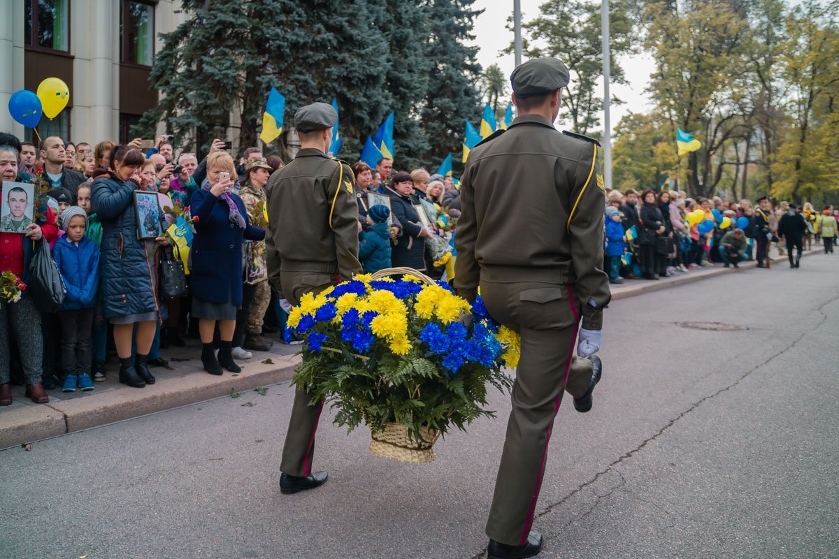 В Днепре состоялся Марш защитников Украины 4