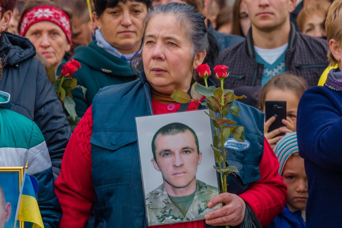 В Днепре состоялся Марш защитников Украины 14