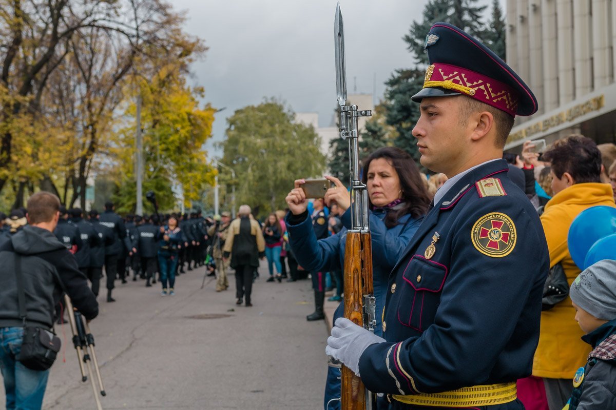 В Днепре состоялся Марш защитников Украины 17